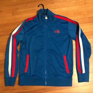 Men’s the north face track jacket size large